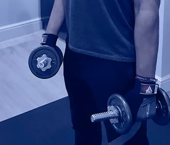 Personal training session with a physiotherapist at PhysioB